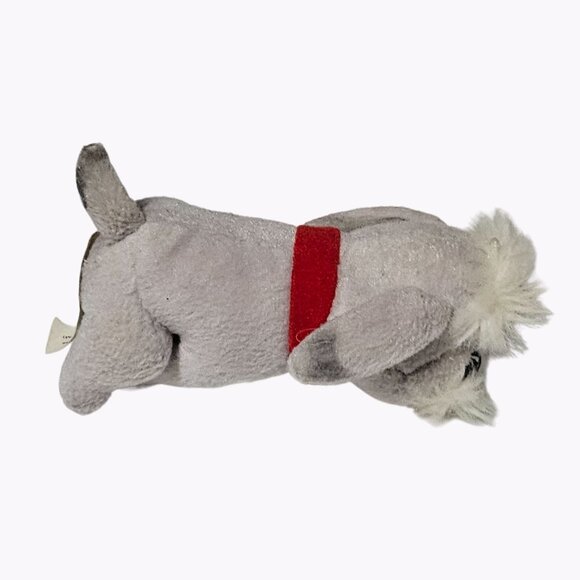 JRS Properties Scottie Dog 4 inch Mini Plush Scottish Terrier Schnauzer Toy - Picture 3 of 5